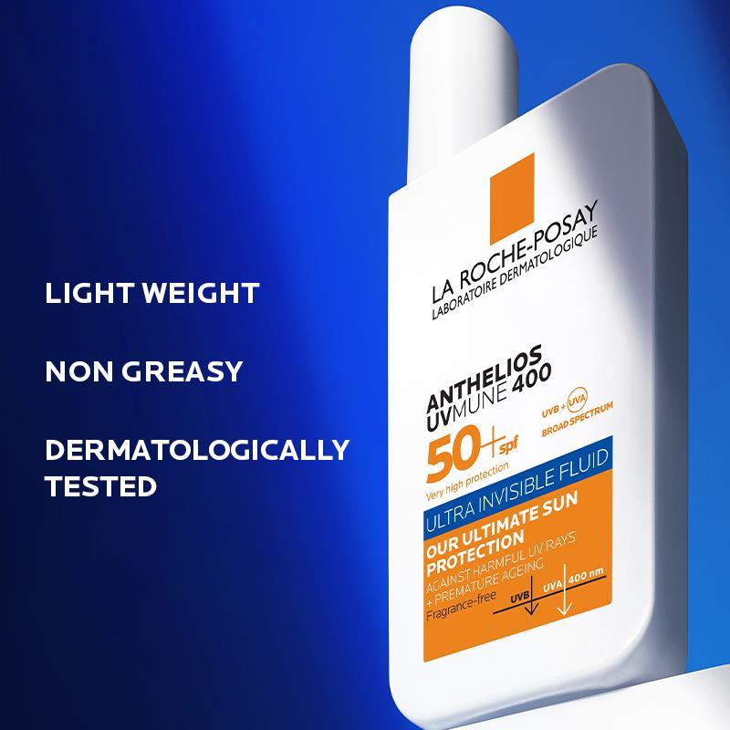 La Roche Posay Anthlelios UVmune 400 Ultra Invisible Fluid SPF 50+ 50ml