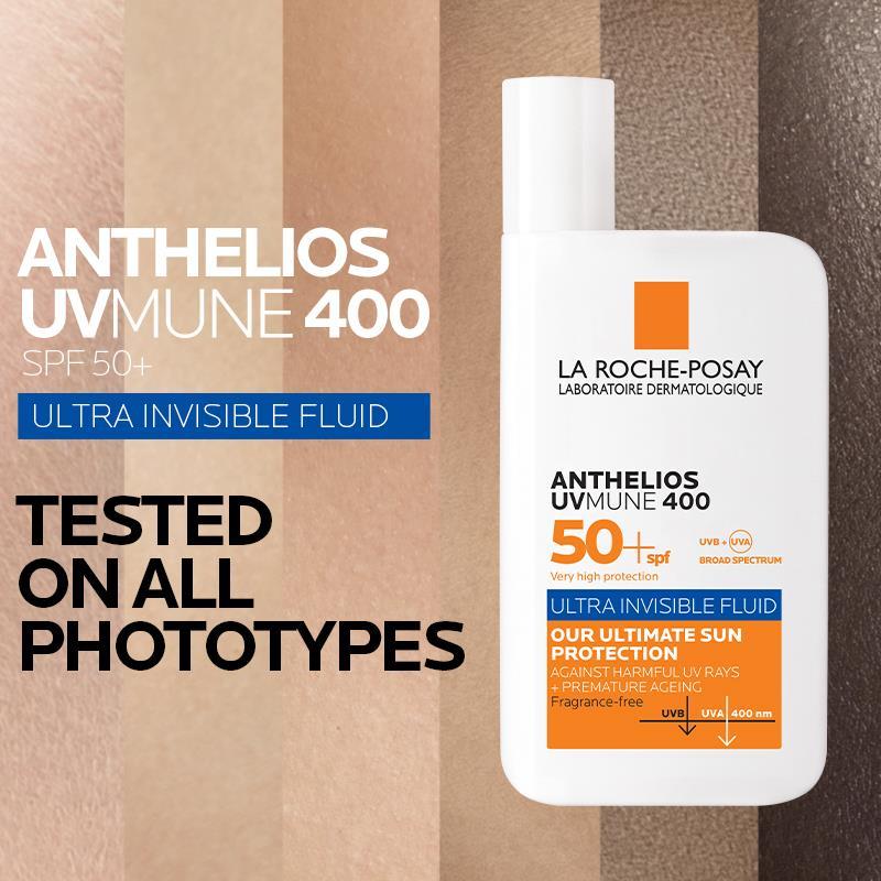 La Roche Posay Anthlelios UVmune 400 Ultra Invisible Fluid SPF 50+ 50ml