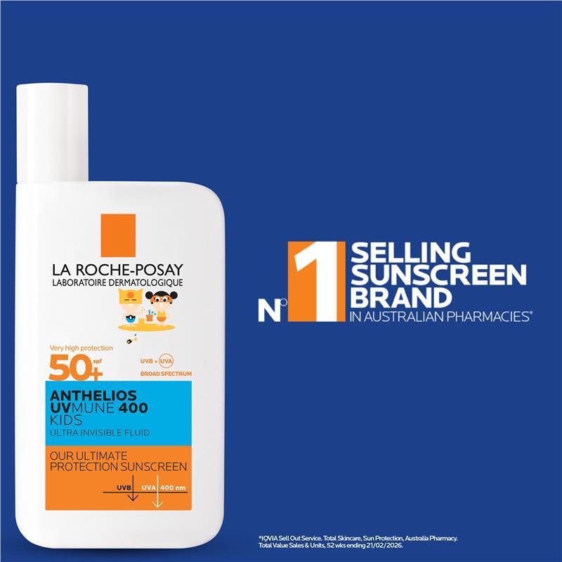 La Roche Posay Anthlelios UVmune 400 Ultra Invisible Kids Fluid SPF 50+ 50ml