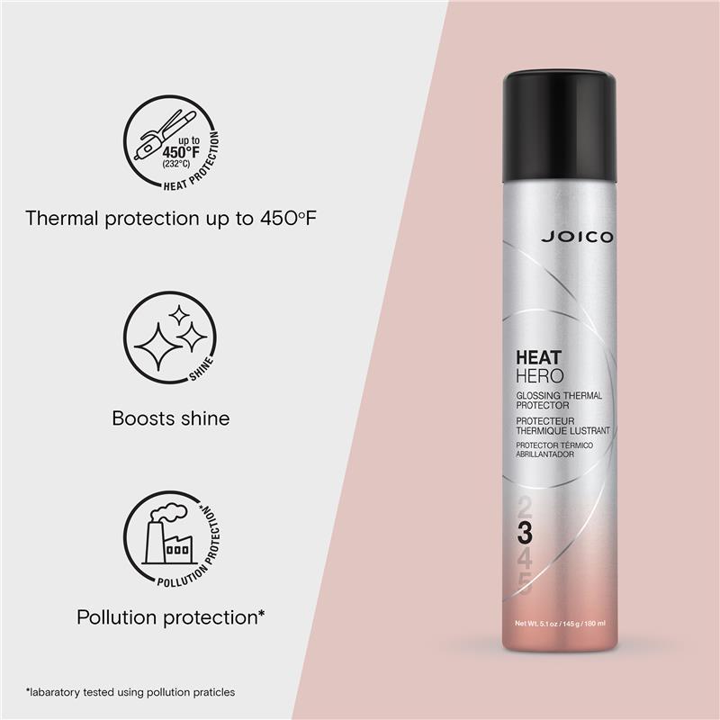 Joico Heat Hero Glossing Thermal Protector 180ml