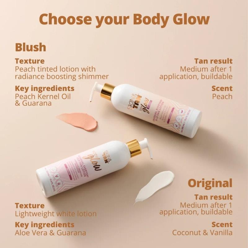 Skin & Tan Gradual Glow Duo Original
