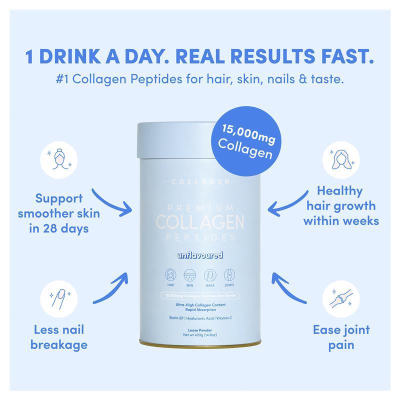 The Collagen Co Premium Collagen Peptides Unflavoured 420g