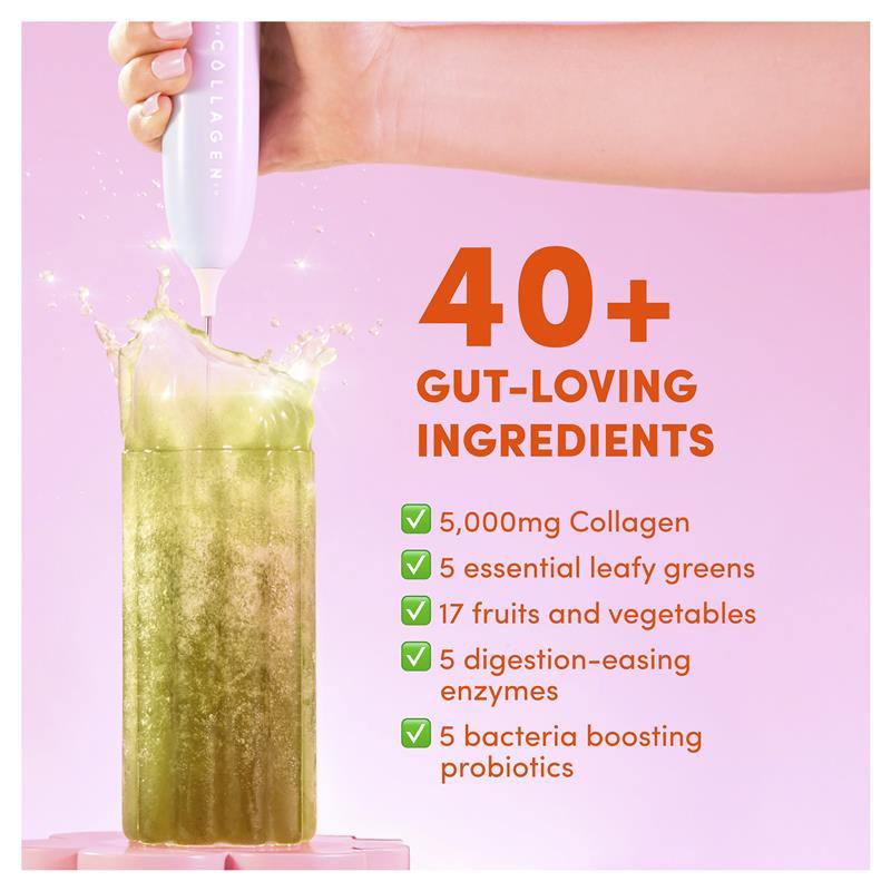 The Collagen Co Super Beauty Greens Tropical Punch 308g