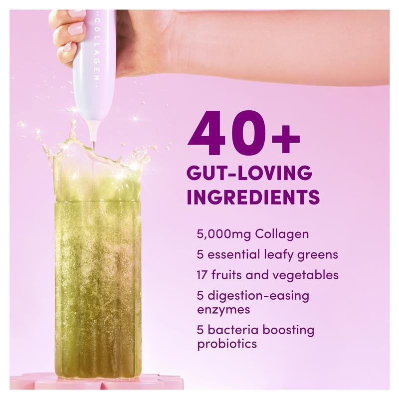 The Collagen Co Super Beauty Greens Apple Blackcurrant 308g