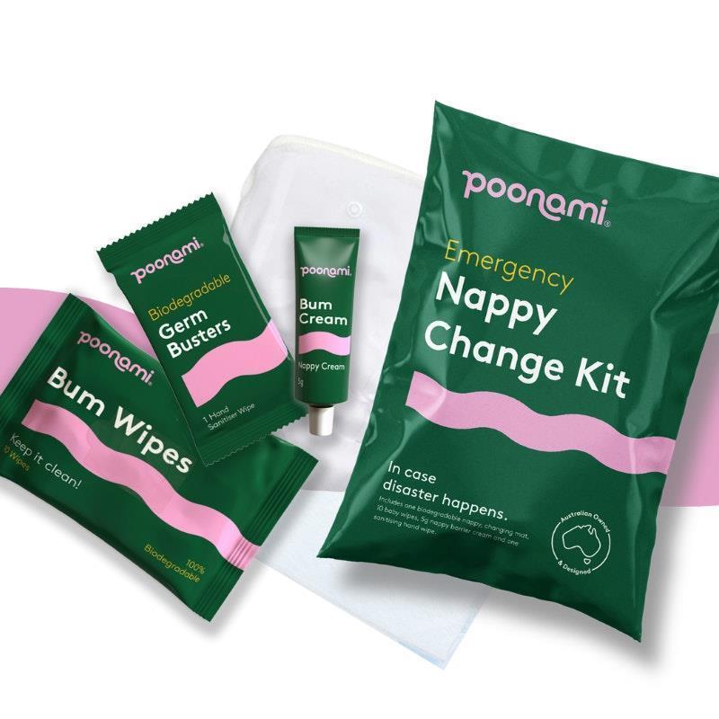 Poonami Nappy Change Kit Medium 3 Pack