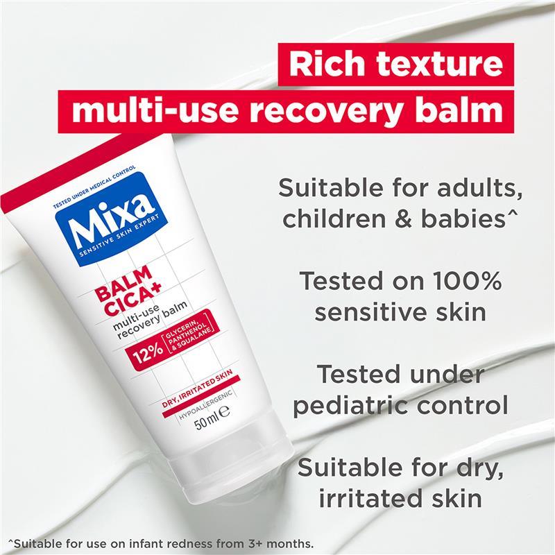 Mixa Balm Cica+ Multi-Use Recovery Balm 50ml
