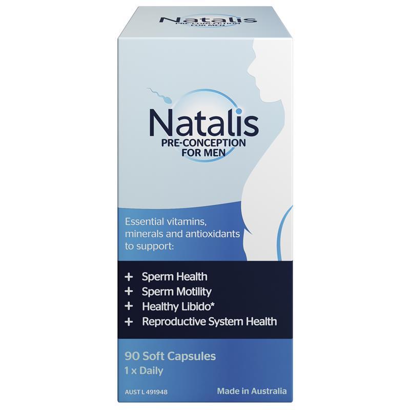 Natalis Conceive Support for Men 90 Capsules