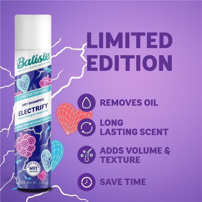 Batiste Dry Shampoo Electrify 200ml