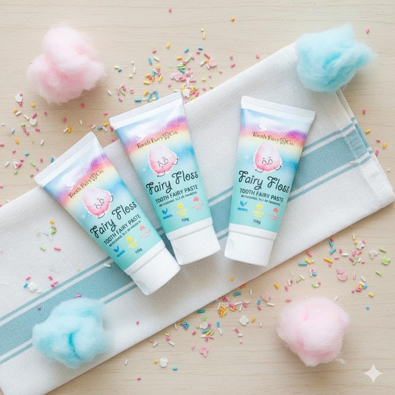 Tooth Fairy & Co - Fairy Floss Tooth Fairy Paste 4 Pack