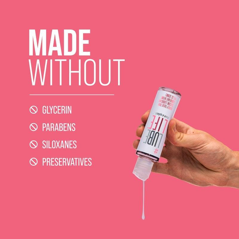 Lube Life - Barely There Thin Silicone Lubricant 4Fl oz/Flavourless