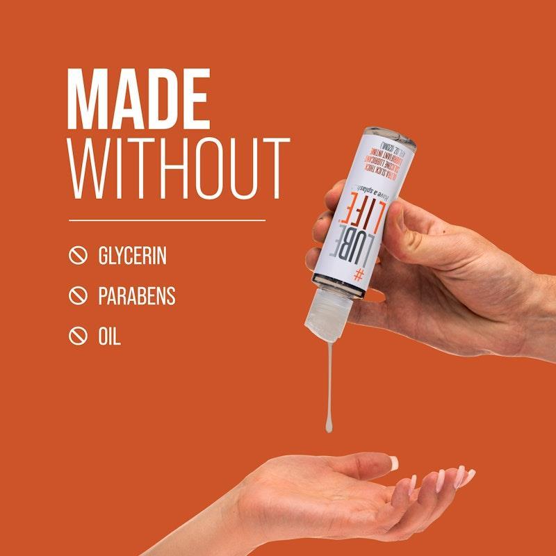 Lube Life - Ultra Thick Slick Silicone Lubricant 4Fl oz/Flavourless