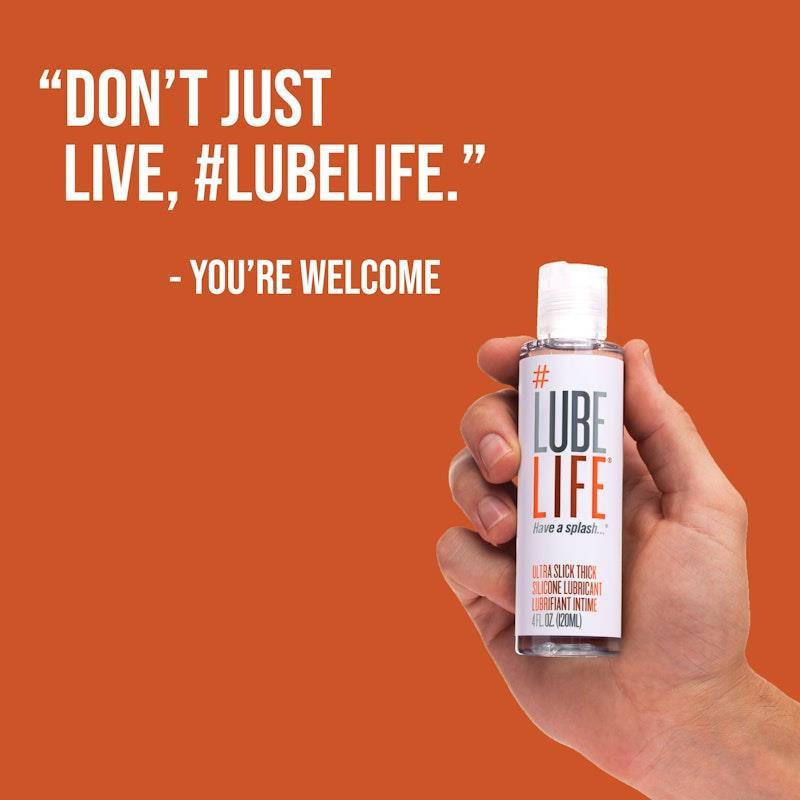 Lube Life - Ultra Thick Slick Silicone Lubricant 4Fl oz/Flavourless
