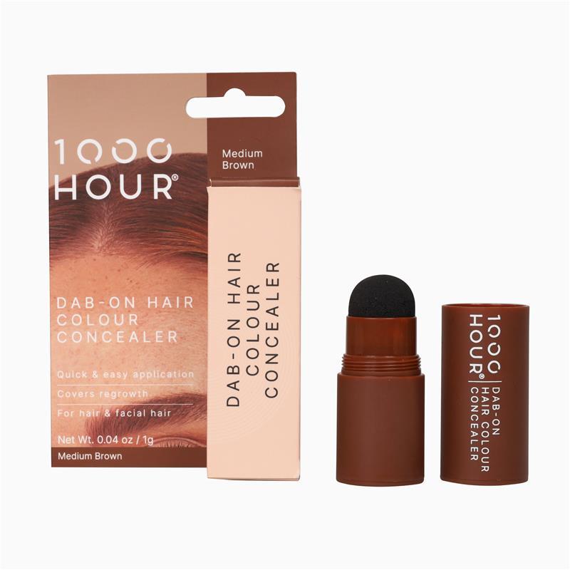1000 Hour Dab-On Hair Colour Concealer Medium Brown