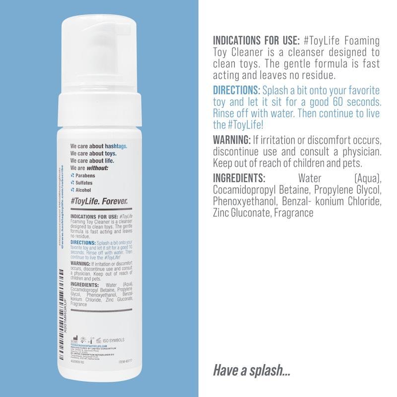 Lube Life - Foaming Anti-Bacterial Toy Cleaner 7Fl oz/Flavourless