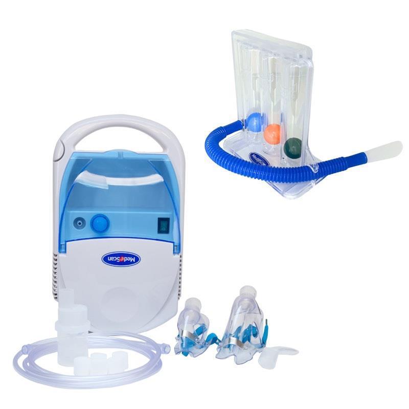 MedeScan Nebuliser + RespiraFit Spirometer Bundle