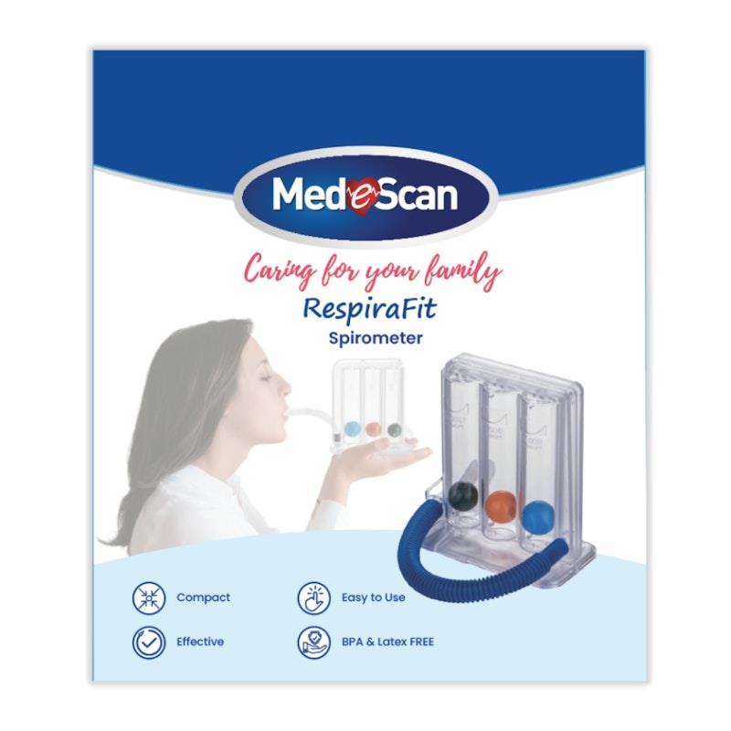 MedeScan Nebuliser + RespiraFit Spirometer Bundle