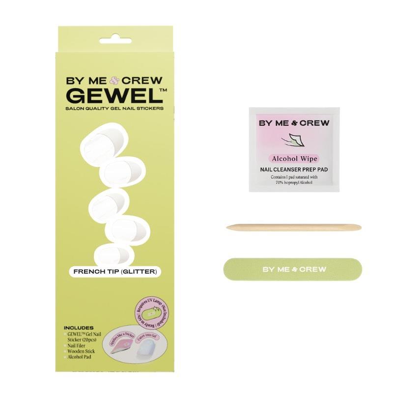 Gewel™ Clean Girl Starter Pack (Gentle Pink & French Tip) Set