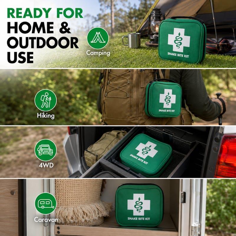 Clevinger Snake Bite First Aid Kit Emergency Kit for Camping Hiking Travel 9 Pieces