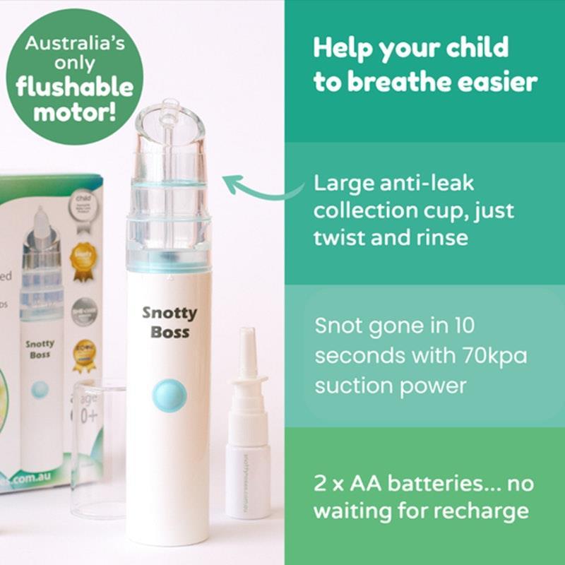 Snotty Noses Australia Snotty Boss Nasal Aspirator 1 Pack