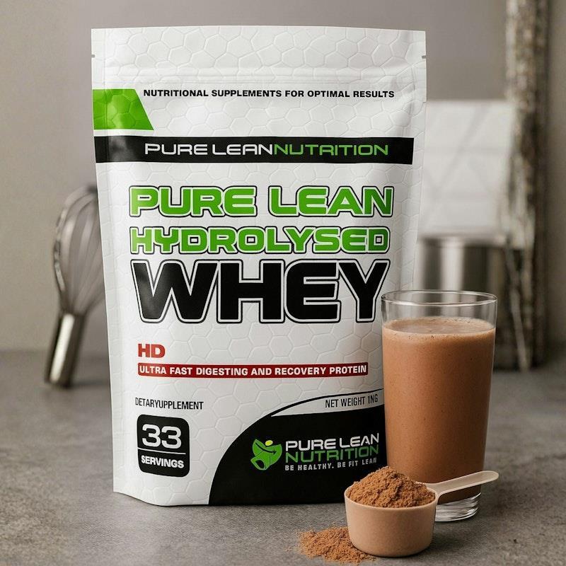 Buy Pure Lean Nutrition Hydrolysed Whey Protein Powder Fast Digesting ...