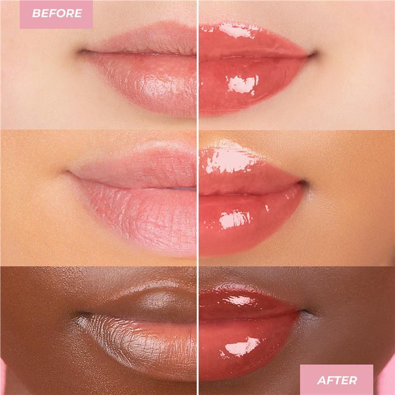 McoBeauty Lip Plump 4-in-1 Hydrating Lacquer Lily - Dusty Pink