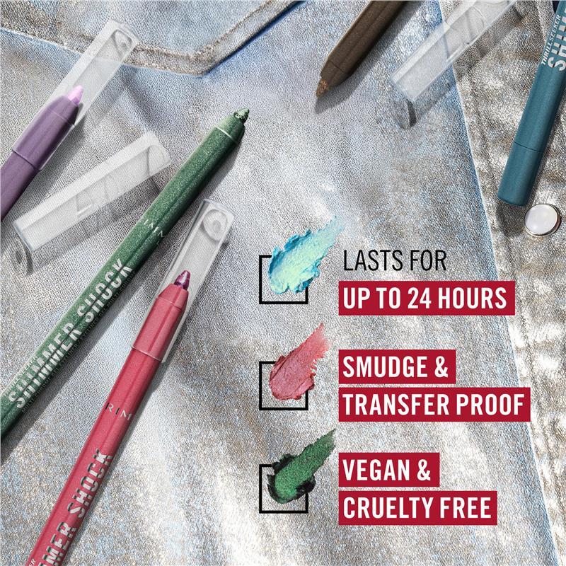 Rimmel Thrill Seeker Shimmer Shock Eyeliner Frosted Candy