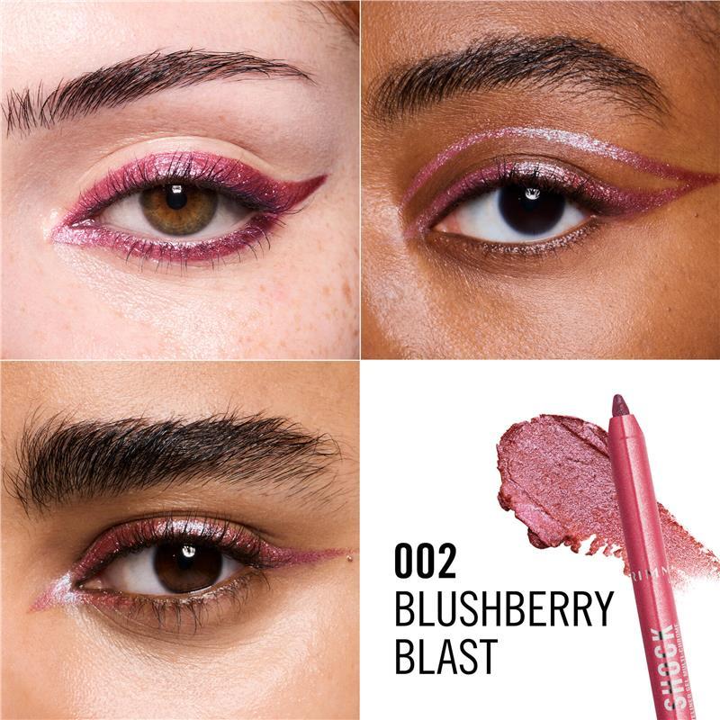 Rimmel Thrill Seeker Shimmer Shock Eyeliner Blushberry Blash