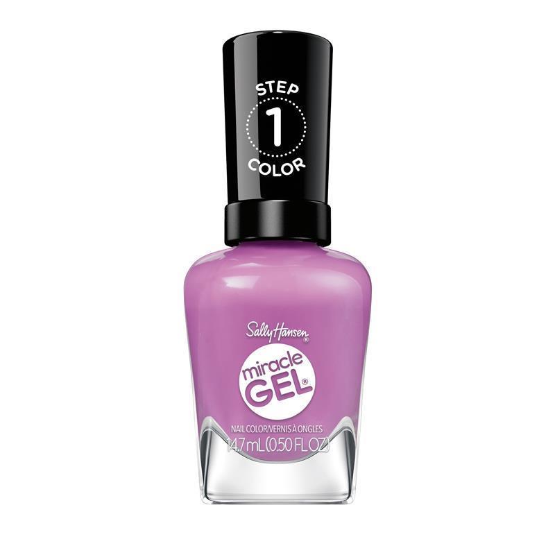Sally Hansen Miracle Gel Nail Polish Unstop-purple 14.7ml