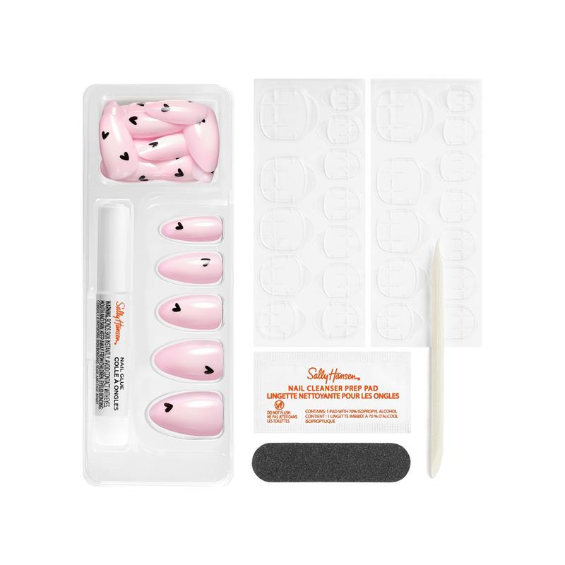 Sally Hansen Salon Effects Perfect Press-On Shortease Heart To Art 30 Pieces
