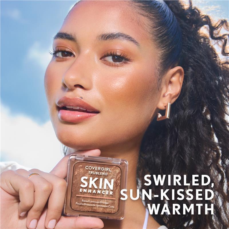 Covergirl Trublend Skin Enhancer Baked Luminous Bronzer 320 Caramel Truffle 8g