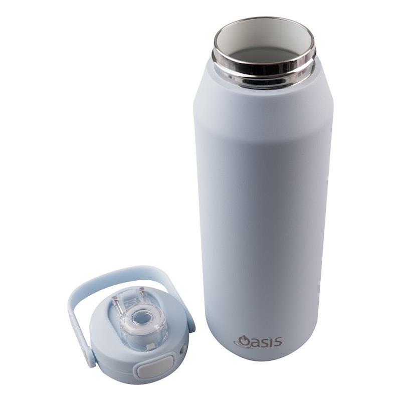 Oasis Stainless Steel Ceramic Lined Insulated Drink Bottle - Periwinkle 750ml