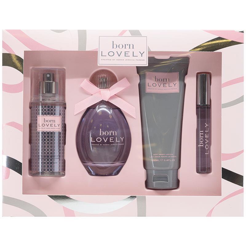 Sarah Jessica Parker Born Lovely Eau de Parfum 100ml 4 Piece Set