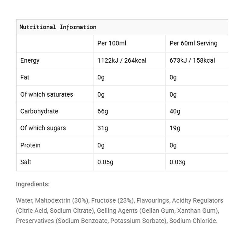 SiS Gel Beta Fuel 30x60ml Orange