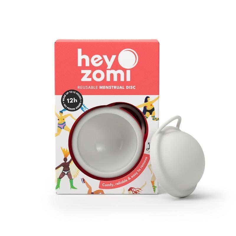 Hey Zomi Reusable Menstrual Disc White