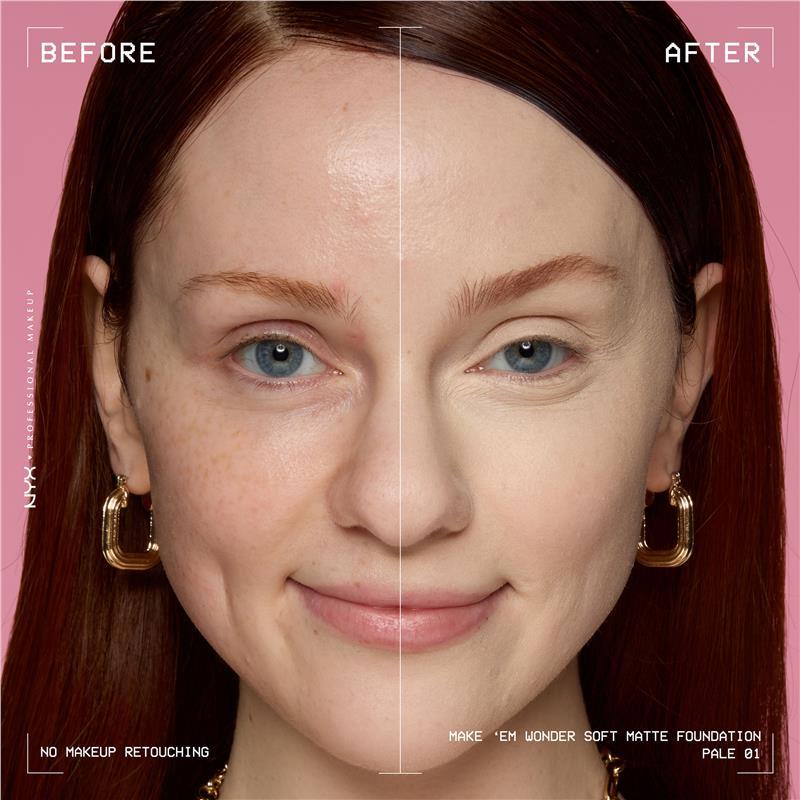 NYX Make EM Wonder Foundation Pale