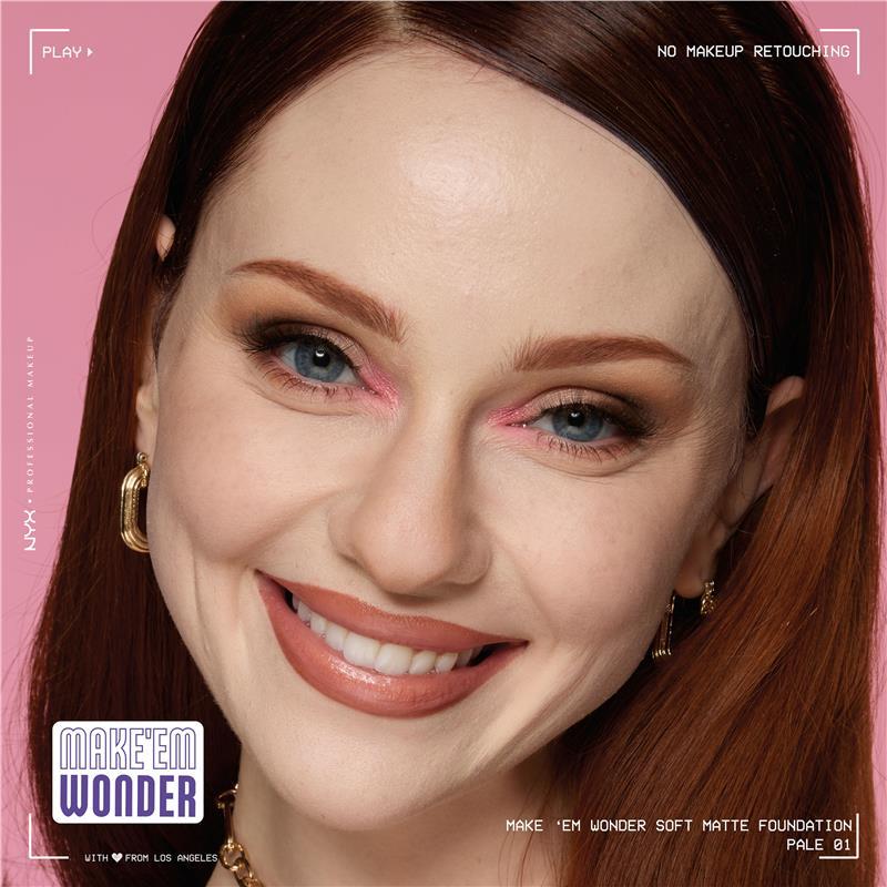 NYX Make EM Wonder Foundation Pale