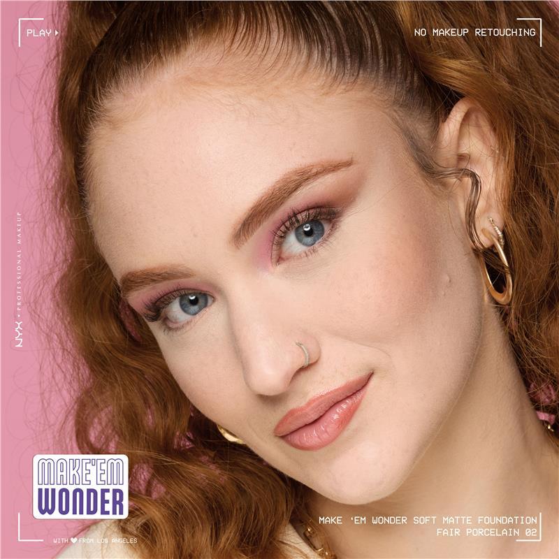 NYX Make EM Wonder Foundation Fair Porcelain
