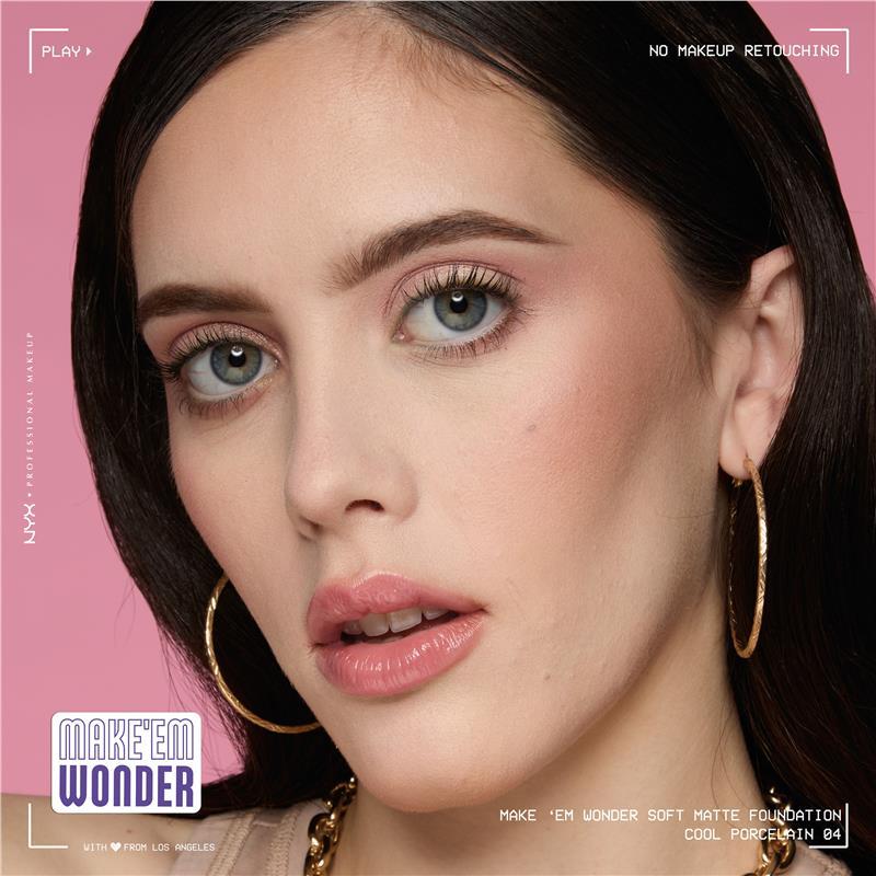 NYX Make EM Wonder Foundation Cool Porcelain