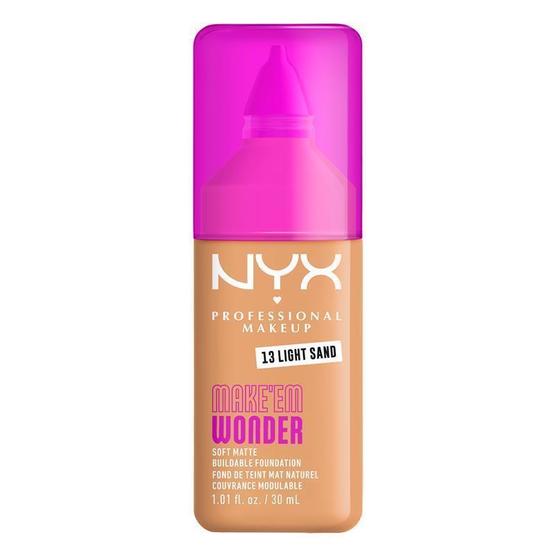 NYX Make EM Wonder Foundation Light Sand