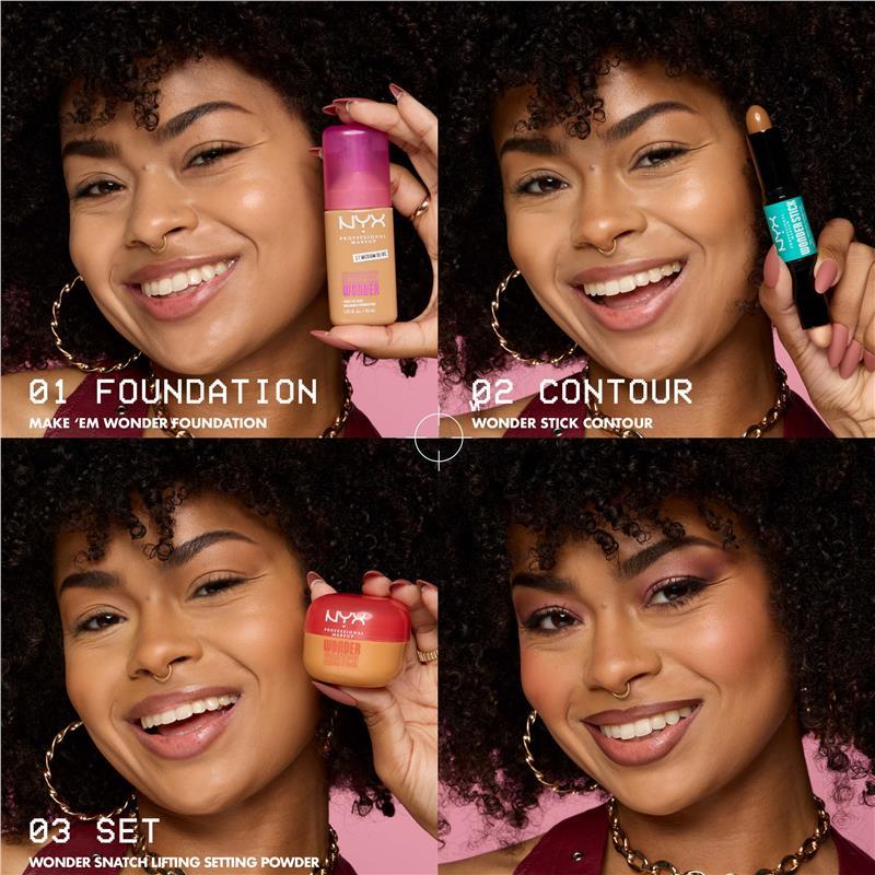 NYX Make EM Wonder Foundation Natural Beige