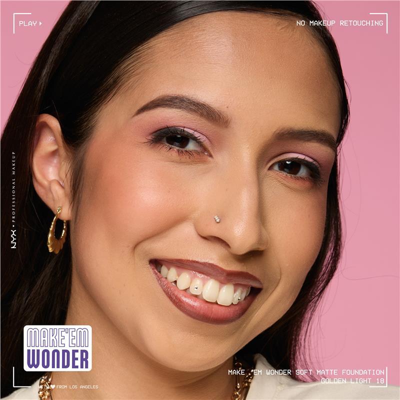 NYX Make EM Wonder Foundation Golden Light