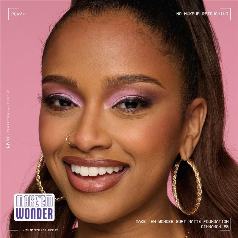 NYX Make EM Wonder Foundation Cinnamon
