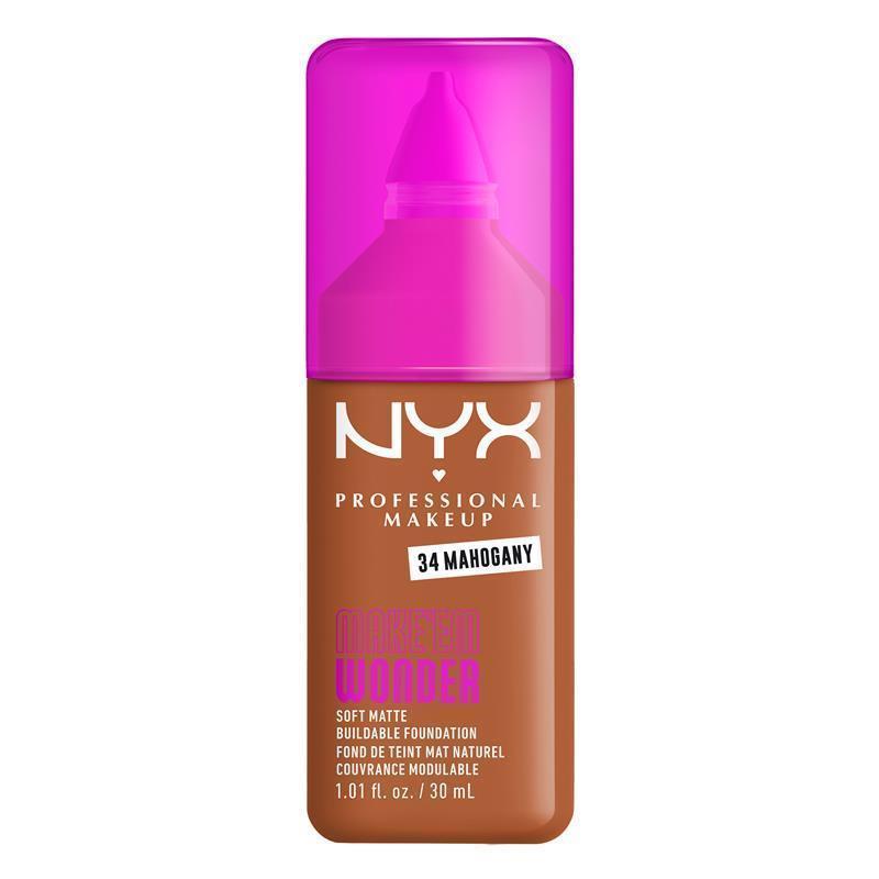 NYX Make EM Wonder Foundation Mahogany