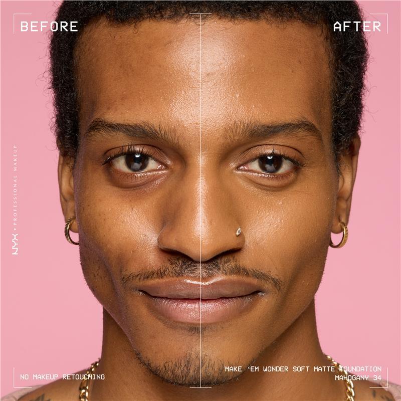 NYX Make EM Wonder Foundation Mahogany