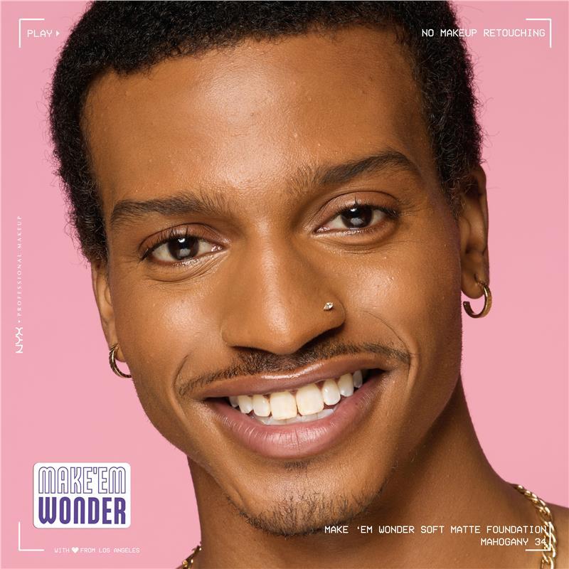 NYX Make EM Wonder Foundation Mahogany