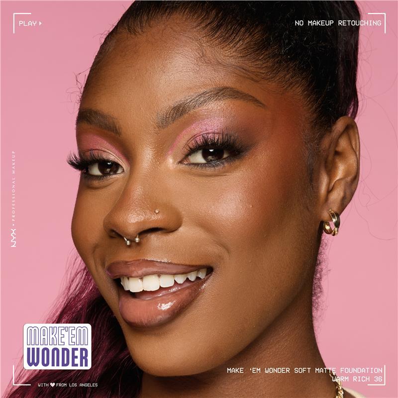 NYX Make EM Wonder Foundation Warm Rich