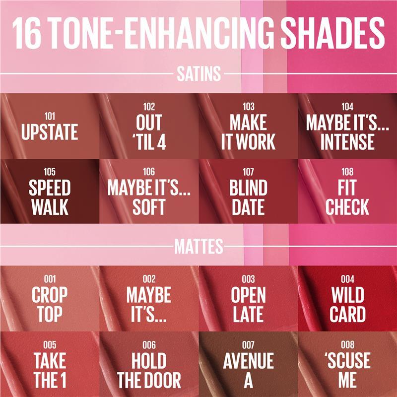 Maybelline Serum Lipstick 008 Scuse Me