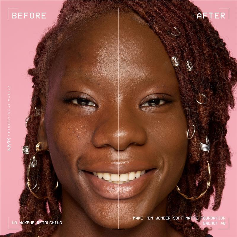 NYX Make EM Wonder Foundation Walnut