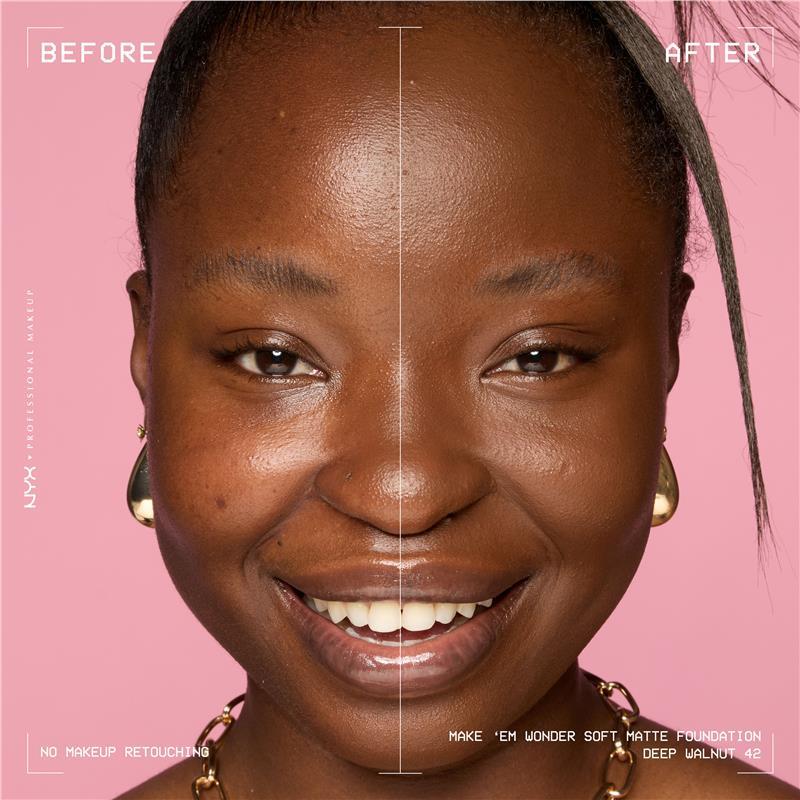 NYX Make EM Wonder Foundation Deep Walnut
