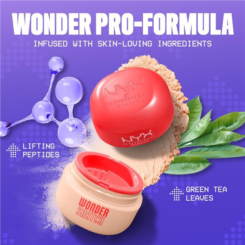NYX Wonder Snatch Powder Sugar Serve Translucent Light